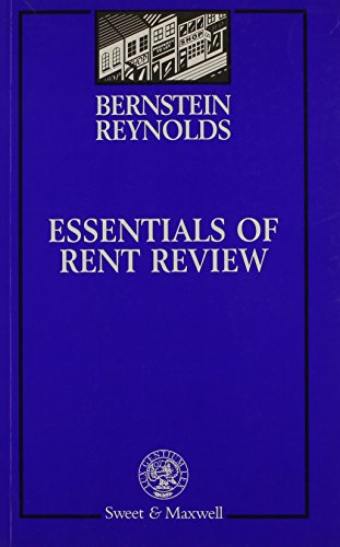 Imagen de archivo de Essentials of Rent Review a la venta por MusicMagpie