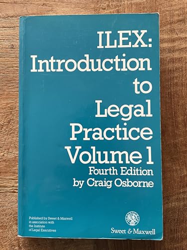 Beispielbild fr Introduction to Legal Practice: v. 1 zum Verkauf von AwesomeBooks