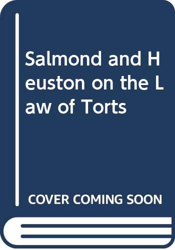 9780421459809: Salmond and Heuston on the Law of Torts