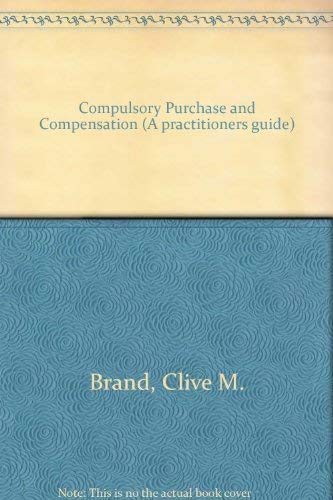 Stock image for Compulsory Purchase and Compensation for sale by WeBuyBooks