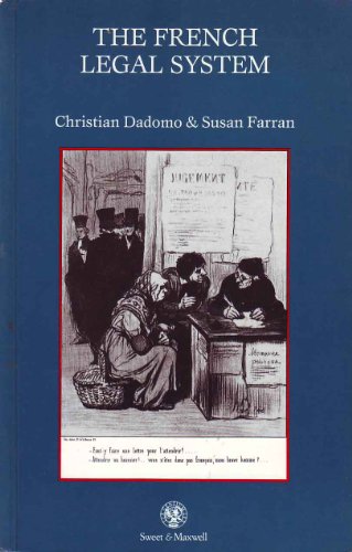 The French legal system (9780421470309) by Christian Dadomo