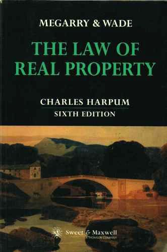 Imagen de archivo de Megarry and Wade : The Law of Real Property a la venta por Better World Books Ltd