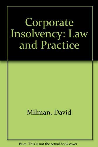 Beispielbild fr Corporate Insolvency : Law and Practice zum Verkauf von PsychoBabel & Skoob Books