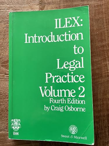 Beispielbild fr Introduction to Legal Practice: v. 2 zum Verkauf von Reuseabook