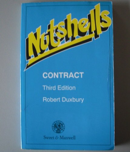 Stock image for Contract Law in a Nutshell (Nutshells Series) for sale by ThriftBooks-Dallas