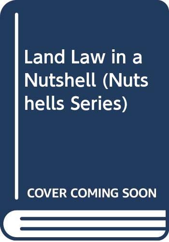 Imagen de archivo de Land Law (Nutshell S.) a la venta por Jt,s junk box