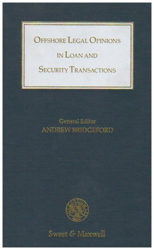 9780421507708: Offshore Legal Opinions in Loan and Security Transactions