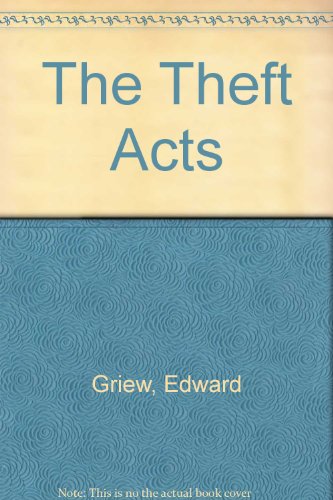 9780421522701: The Theft Acts