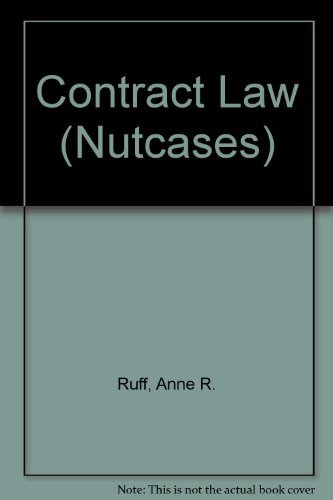 Stock image for Nutcases. Contract Law. Softcover for sale by Deichkieker Bcherkiste