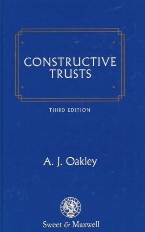 9780421562103: Constructive Trusts