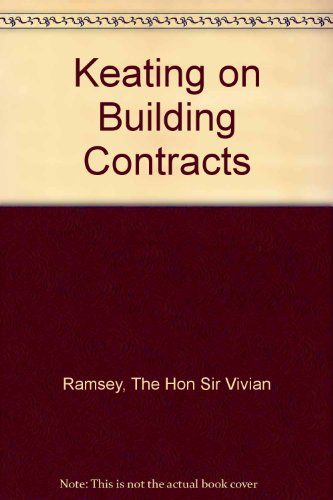 9780421565302: Keating on Building Contracts