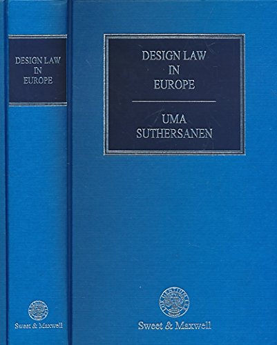 Stock image for Design Law in Europe for sale by Richard Sylvanus Williams (Est 1976)