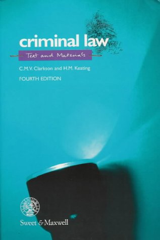 Beispielbild fr Criminal Law: Texts and Materials zum Verkauf von WorldofBooks