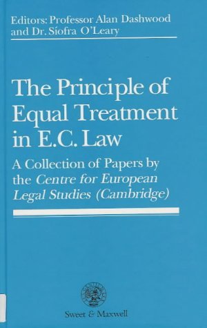 9780421590601: The Principle of Equal Treatment in EC Law