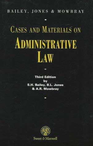 Beispielbild fr Cases and Materials on Administrative Law zum Verkauf von WorldofBooks