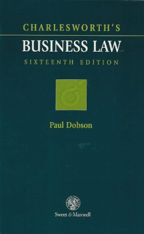 Beispielbild fr Charlesworth's Business Law zum Verkauf von WorldofBooks