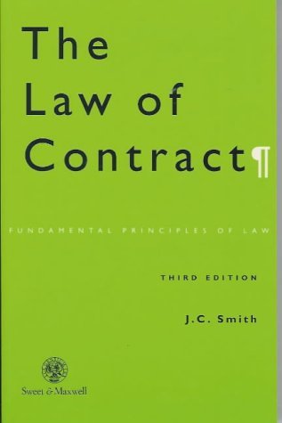 9780421634800: Contract (Fundamental Principles of Law)