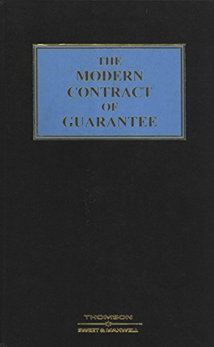 9780421641402: The Modern Contract of Guarantee: English Edition