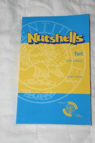 Stock image for Tort Law in a Nutshell (Nutshells S.) for sale by WorldofBooks