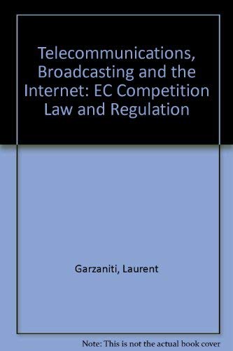 Imagen de archivo de Telecommunications, Broadcasting and the Internet: EC Competition Law and Regulation a la venta por medimops