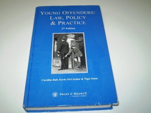 Stock image for Young Offenders: Law, Policy and Practice for sale by Phatpocket Limited