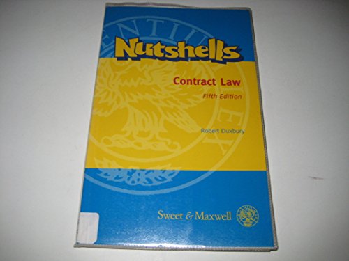 Beispielbild fr Contract Law (Nutshell S.) zum Verkauf von WorldofBooks