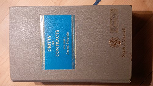 9780421691902: Chitty on Contracts: Volume 1 (Common Law Library S.)
