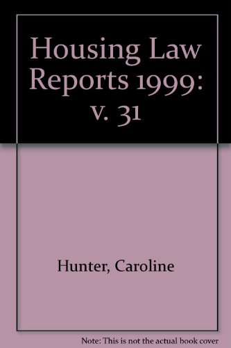 Housing Law Reports (v. 31) (9780421697003) by Unknown Author