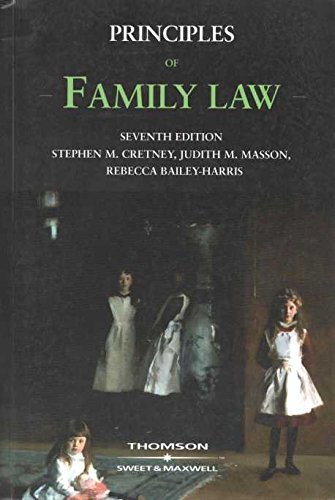 Beispielbild fr Principles of Family Law zum Verkauf von Re-Read Ltd