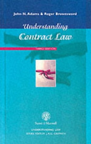 Imagen de archivo de Understanding Contract Law (Understanding Law) a la venta por AwesomeBooks