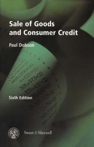 Beispielbild fr Sale of Goods and Consumer Credit zum Verkauf von AwesomeBooks