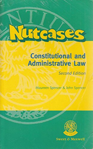 Stock image for CONSTITUTIONAL AND ADMINISTRATIVE LAW (NUTCASES) for sale by Goldstone Books