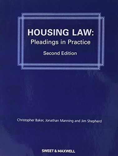 Housing Law (9780421740600) by Christopher Baker