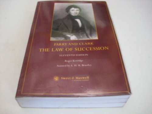 Beispielbild fr Parry and Clark: The Law of Succession zum Verkauf von WorldofBooks