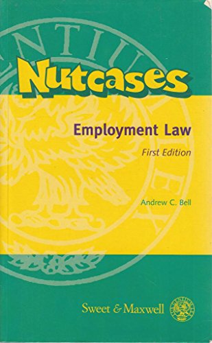 Beispielbild fr Employment Law (Nutcases) zum Verkauf von AwesomeBooks