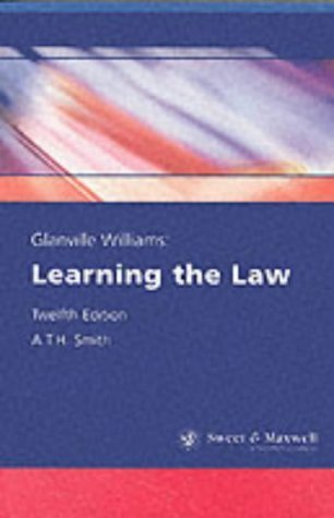 Stock image for Glanville Williams: Learning the Law for sale by ThriftBooks-Atlanta