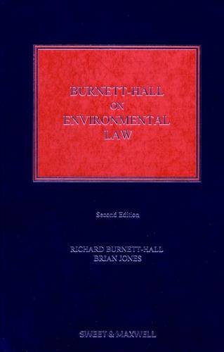 Stock image for Burnett-Hall on Environmental Law for sale by Phatpocket Limited