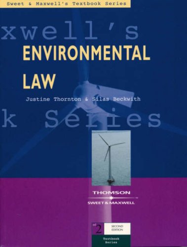 Beispielbild fr Environmental Law (2nd Edn) (Sweet and Maxwell's Textbook Series) zum Verkauf von Anybook.com