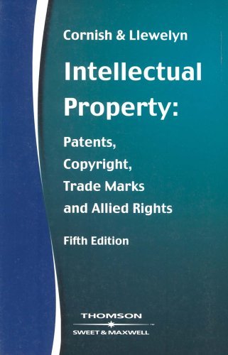 Stock image for Intellectual Property: Patents, Copyrights, Trademarks and Allied Rights: Patents, Copyrights, Trademarks and Allied Rights for sale by Reuseabook