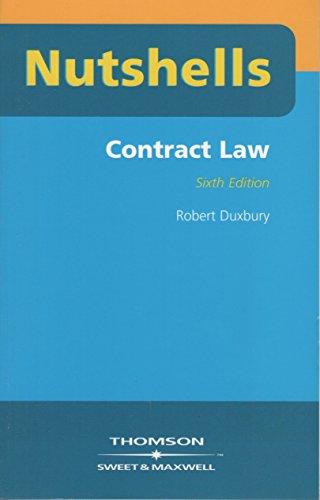 Imagen de archivo de Contract Law (Nutshells) a la venta por WorldofBooks