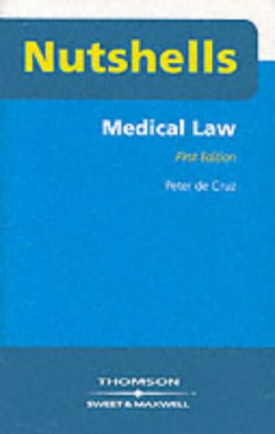 Beispielbild fr Medical Law (Nutshells S.) zum Verkauf von WorldofBooks
