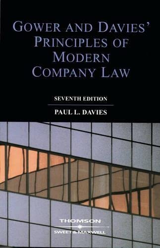 Beispielbild fr Gower and Davies: The Principles of Modern Company Law zum Verkauf von AwesomeBooks