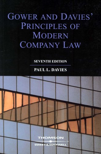 The Principles Of Modern Company Law By L C B Gower Abebooks