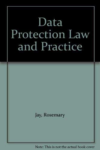 Beispielbild fr Data Protection Law & Practice zum Verkauf von AwesomeBooks