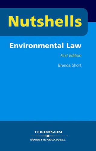 Beispielbild fr Nutshell Environmental Law (Nutshells) zum Verkauf von Reuseabook