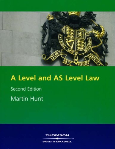 Beispielbild fr A Level and as Level Law (Sweet & Maxwell study guide) zum Verkauf von WorldofBooks