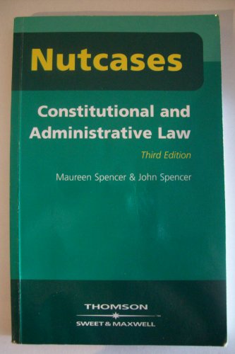 Imagen de archivo de Constitutional and Administrative Law (Nutcases) a la venta por Goldstone Books