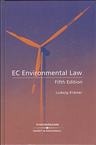 Beispielbild fr EC Environmental Law zum Verkauf von Anybook.com