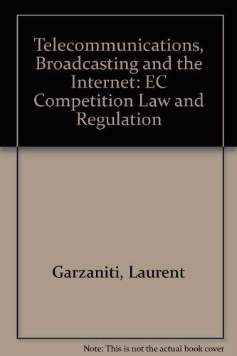 9780421851405: Telecommunications, Broadcasting and the Internet: EU Competition Law and Regulation