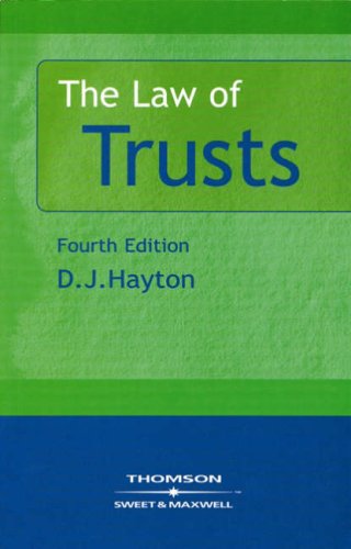 Stock image for The Law of Trusts for sale by Phatpocket Limited